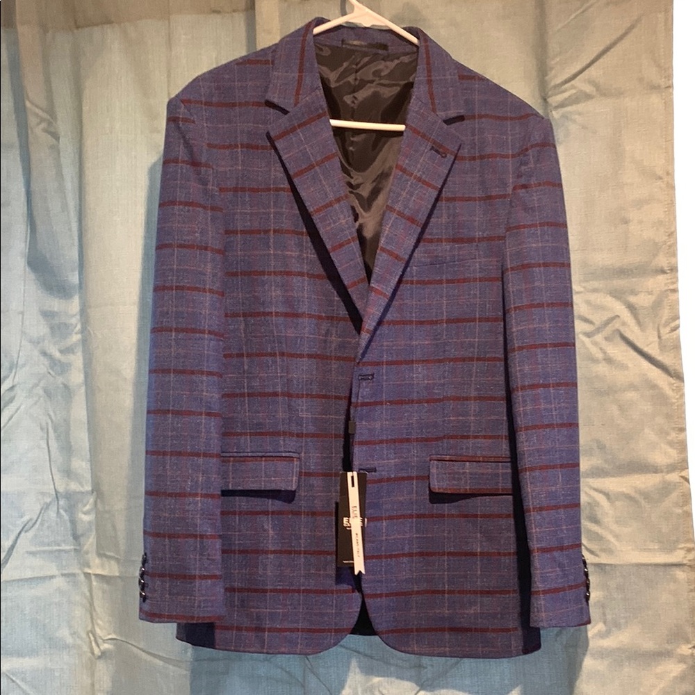 Blue Sport Coat Modern Elegance